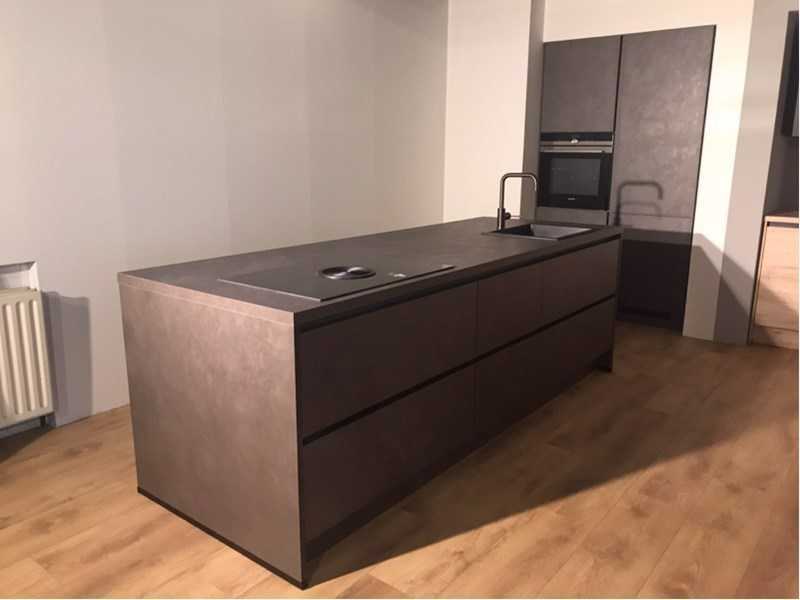 Nobilia Riva decor beton terra grijs - Nobilia Keukens keukens | afbeelding 6 van 23