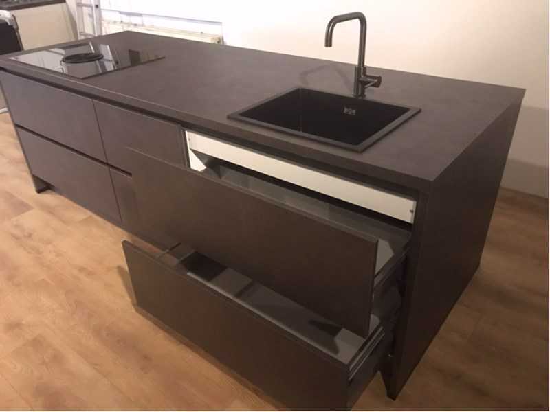 Nobilia Riva decor beton terra grijs - Nobilia Keukens keukens | afbeelding 7 van 23