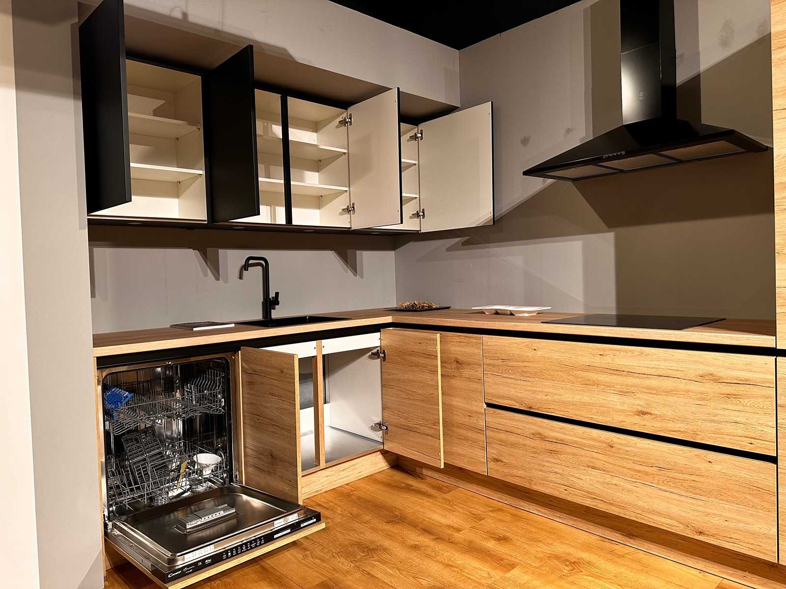 Nobilia Riva Decor eiken San Remo hoek keuken - Nobilia Keukens keukens | afbeelding 12 van 24