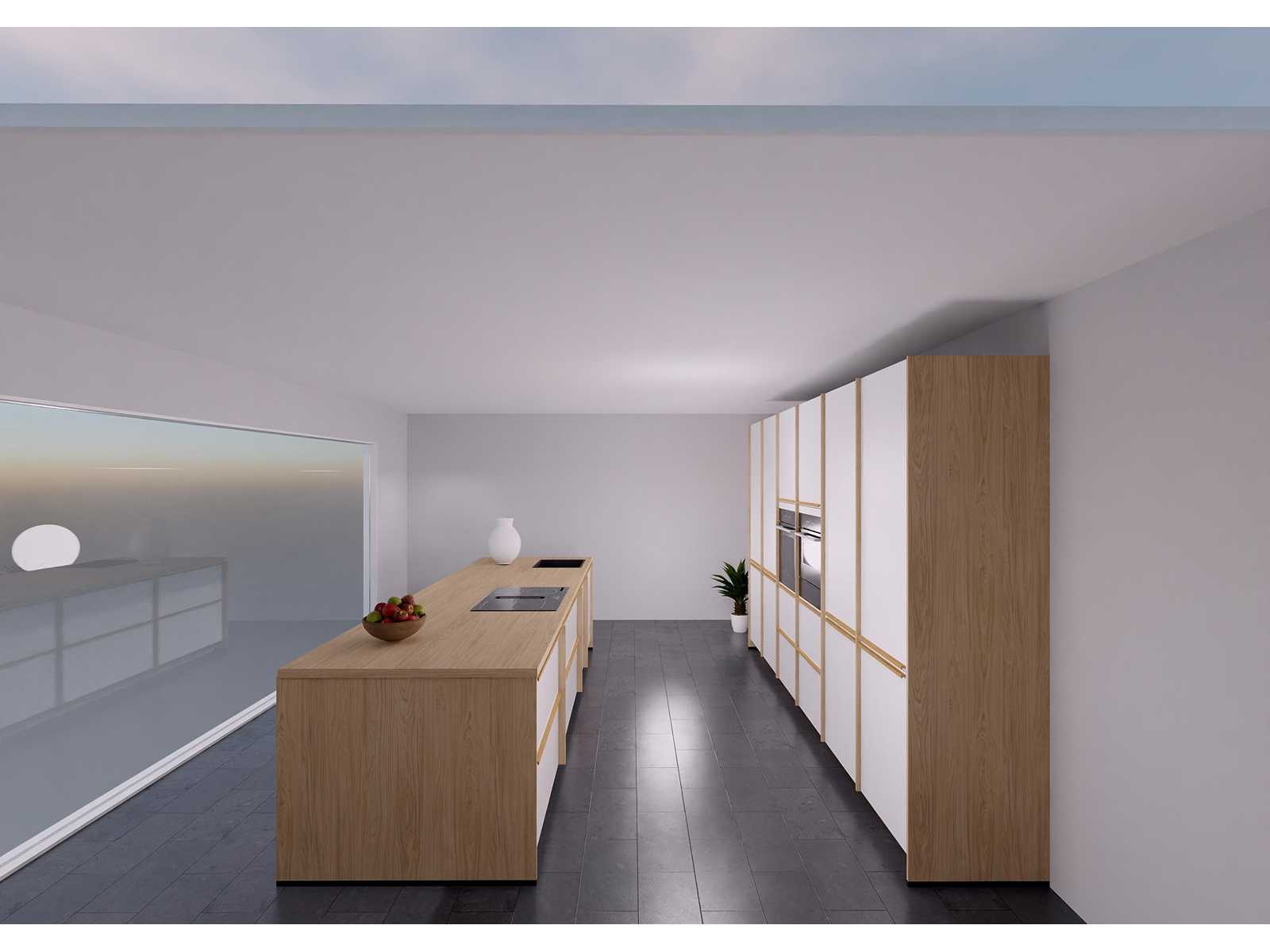 Nobilia Senso Lak, wit premium mat Japandi Eiland - Nobilia Keukens keukens | afbeelding 4 van 8
