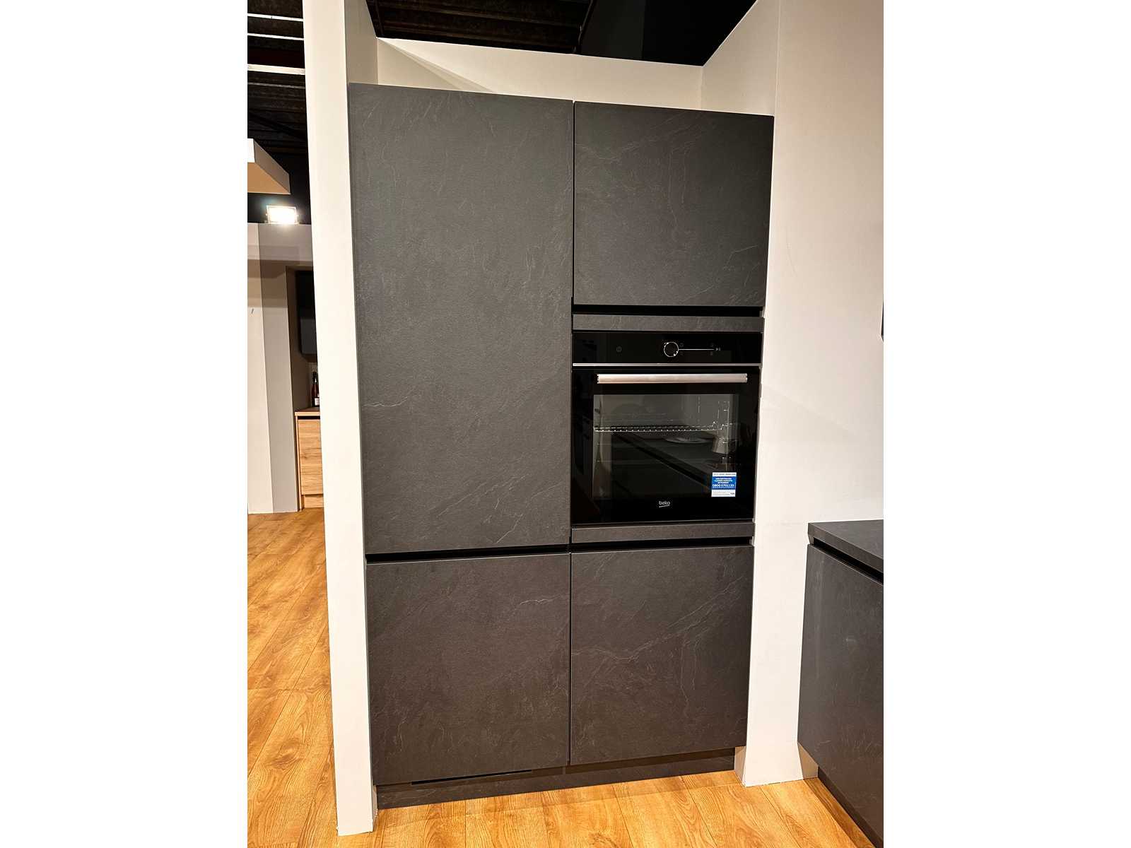 Nobilia - StoneArt Decor Leisteen grijs - Keukenopstelling - Nobilia Keukens keukens | afbeelding 5 van 19