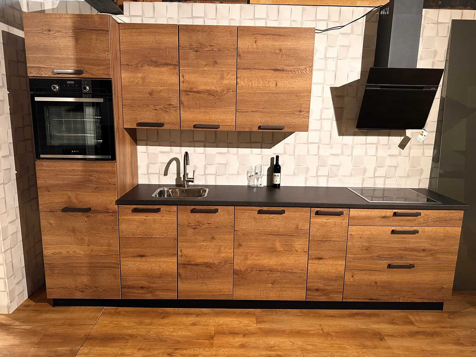 Nobilia Structura Decor Eiken Havanna recht - Nobilia  Keukens keukens uit voorraad leverbaar
