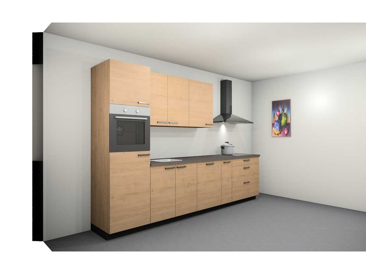 Nobilia Structura Decor eiken Sierra recht keuken - Nobilia Keukens keukens | afbeelding 4 van 19
