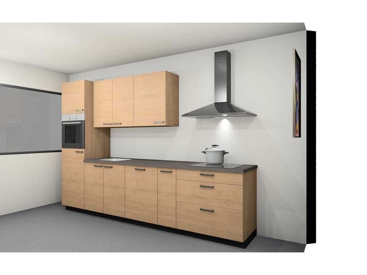 Nobilia Structura Decor eiken Sierra recht keuken - Nobilia Keukens keukens | afbeelding 5 van 19