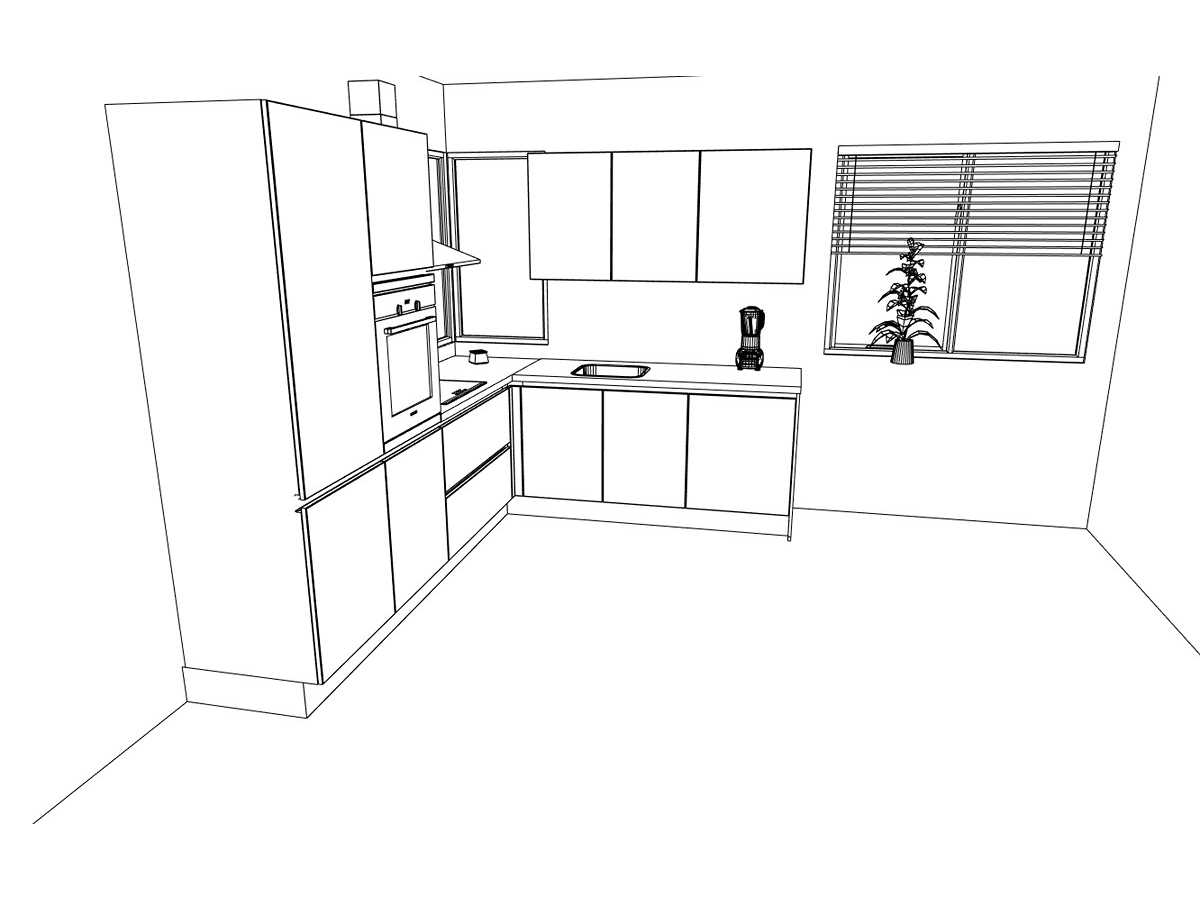 Nobilia Structura Decor noten Milano hoek keuken - Nobilia Keukens keukens | afbeelding 14 van 22
