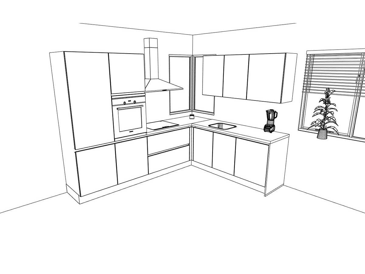 Nobilia Structura Decor noten Milano hoek keuken - Nobilia Keukens keukens | afbeelding 9 van 22