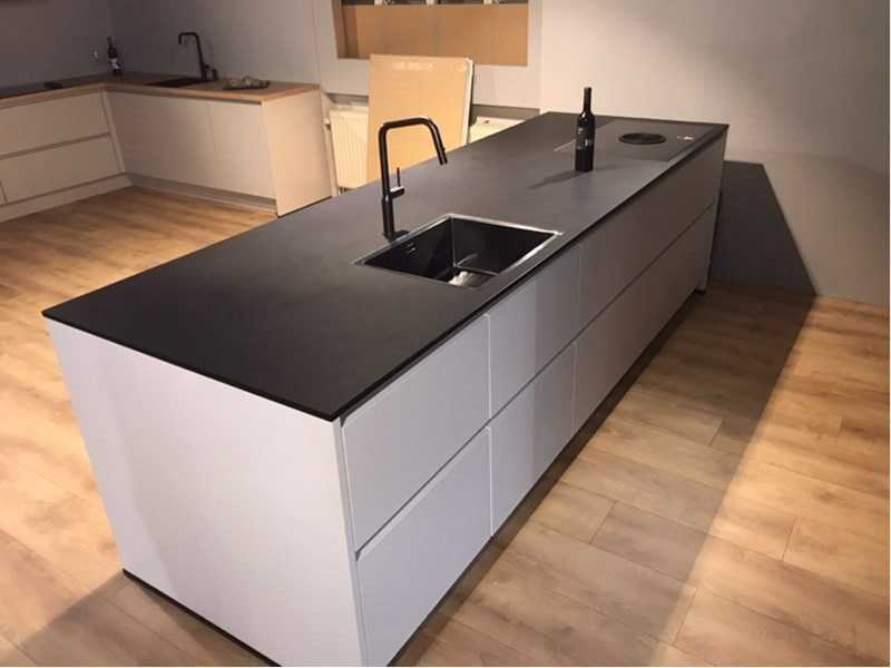 Nobilia Structura Eiken nero met wit eiland keuken - Nobilia Keukens keukens | afbeelding 19 van 32