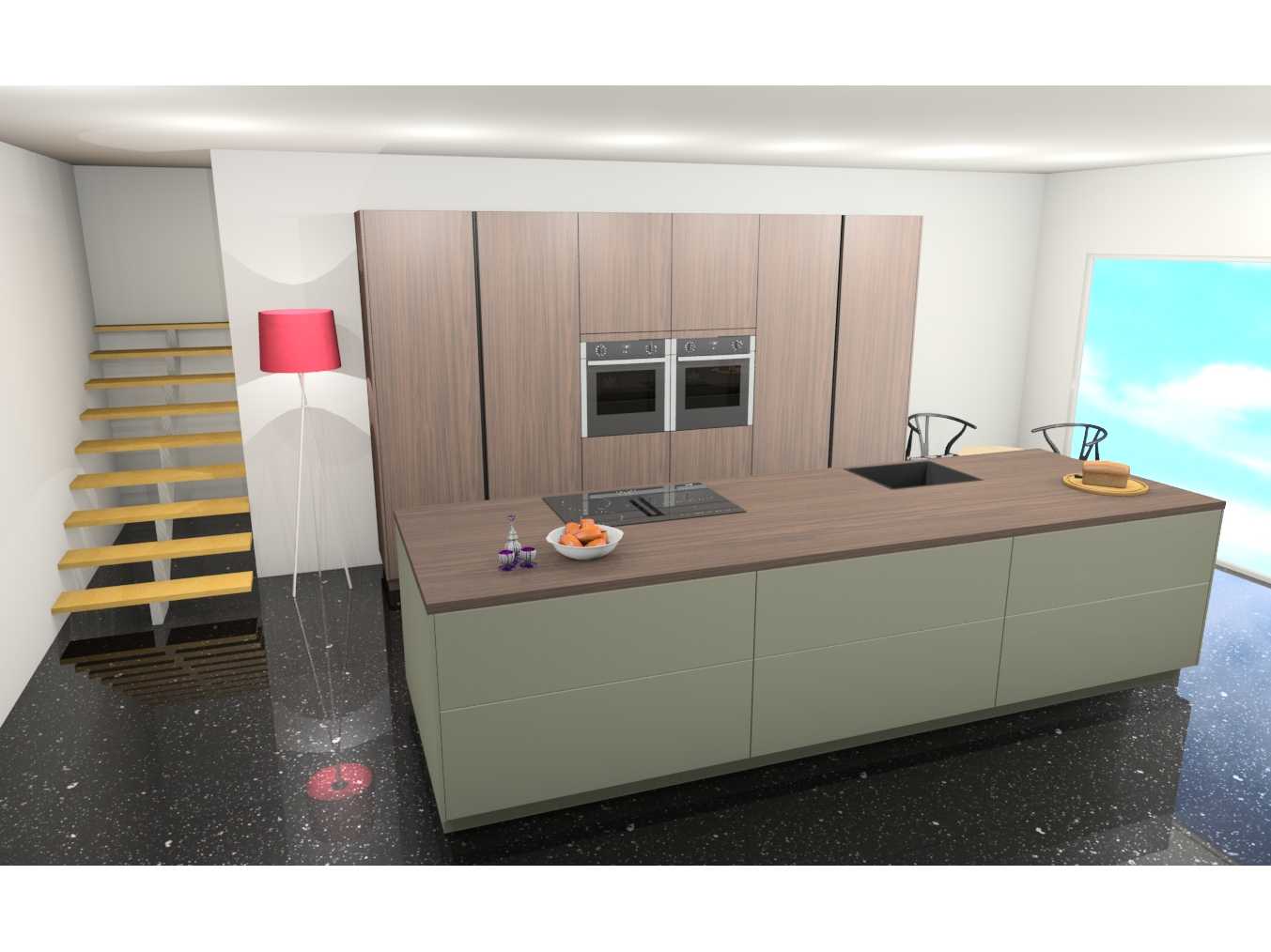 Nobilia Structura noten Milano Olijf lak Eiland - Nobilia Keukens keukens | afbeelding 11 van 29