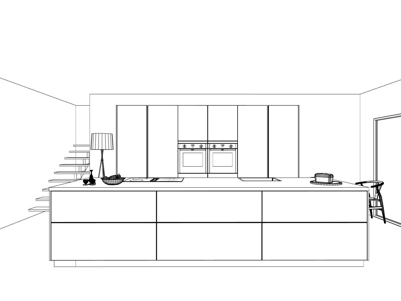 Nobilia Structura noten Milano Olijf lak Eiland - Nobilia Keukens keukens | afbeelding 15 van 29