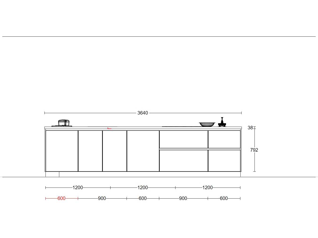 Nobilia Structura noten Milano Olijf lak Eiland - Nobilia Keukens keukens | afbeelding 19 van 29