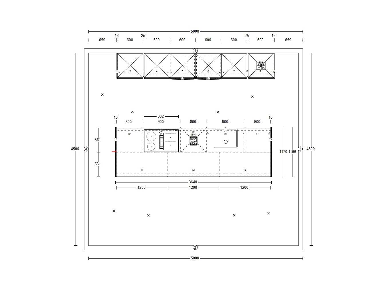 Nobilia Structura noten Milano Olijf lak Eiland - Nobilia Keukens keukens | afbeelding 5 van 29