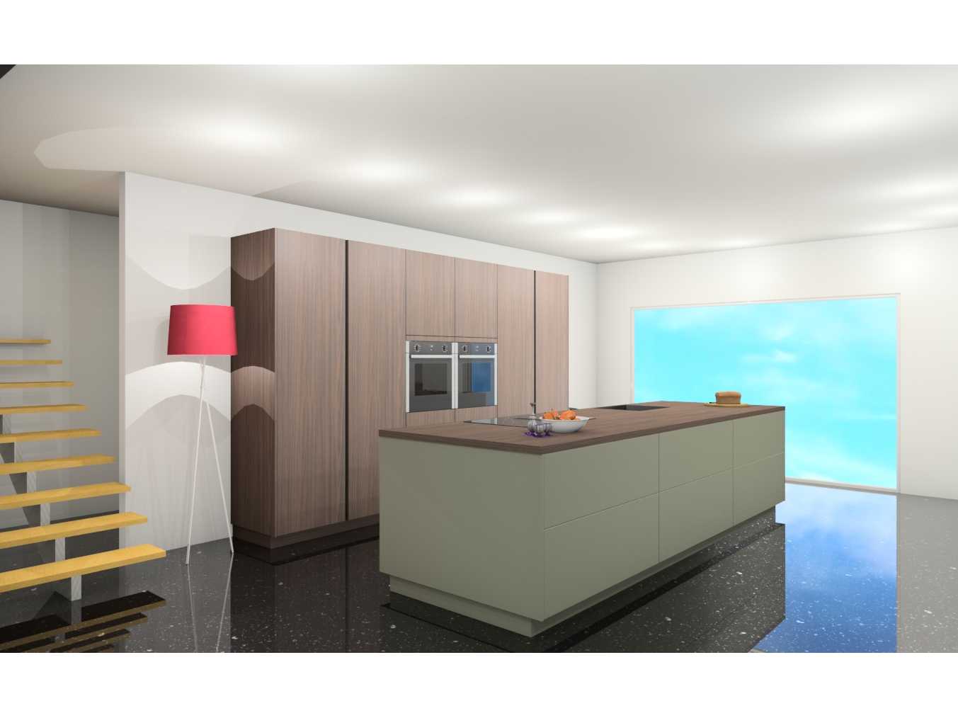 Nobilia Structura noten Milano Olijf lak Eiland - Nobilia Keukens keukens | afbeelding 6 van 29