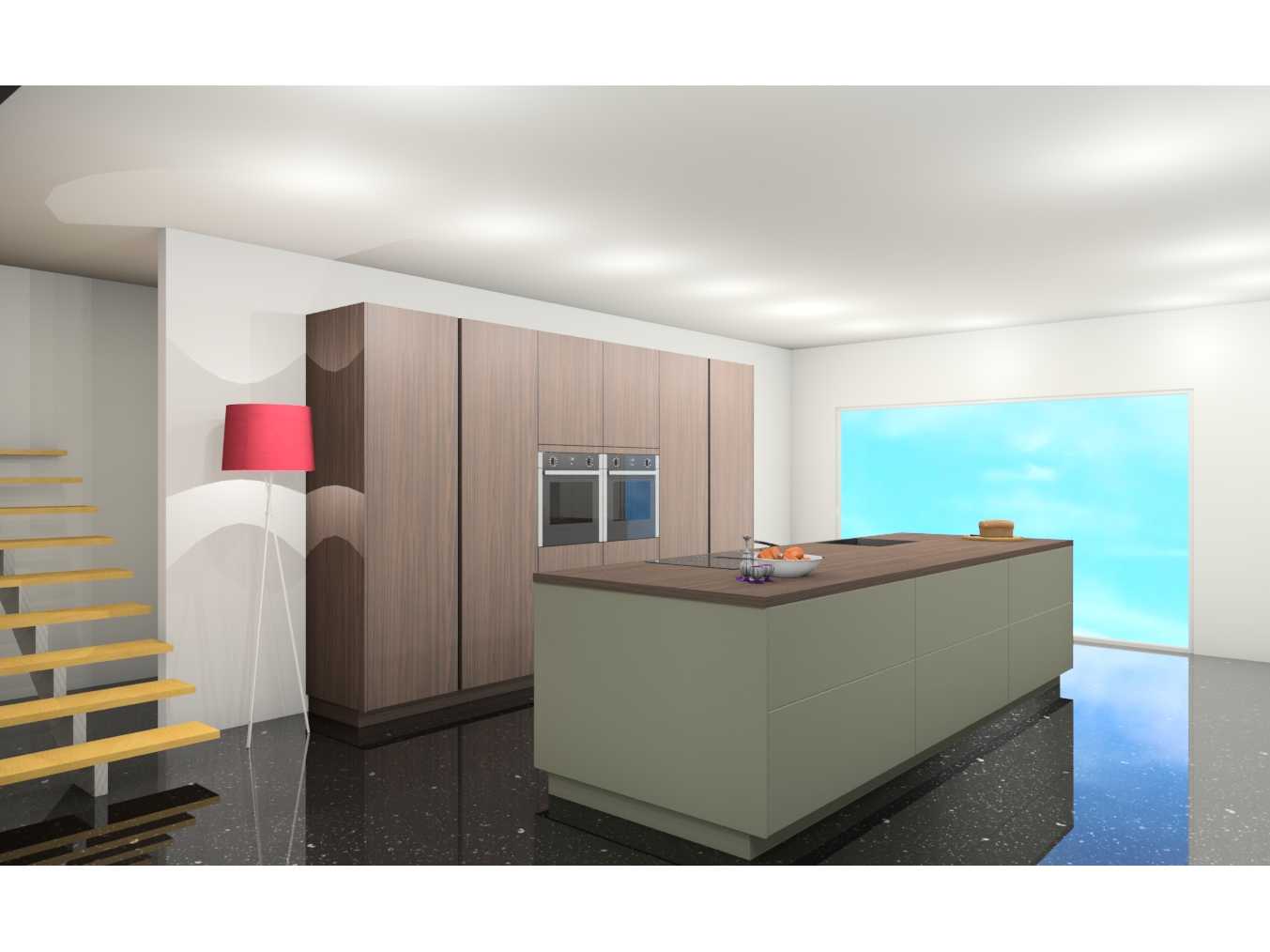 Nobilia Structura noten Milano Olijf lak Eiland - Nobilia Keukens keukens | afbeelding 7 van 29
