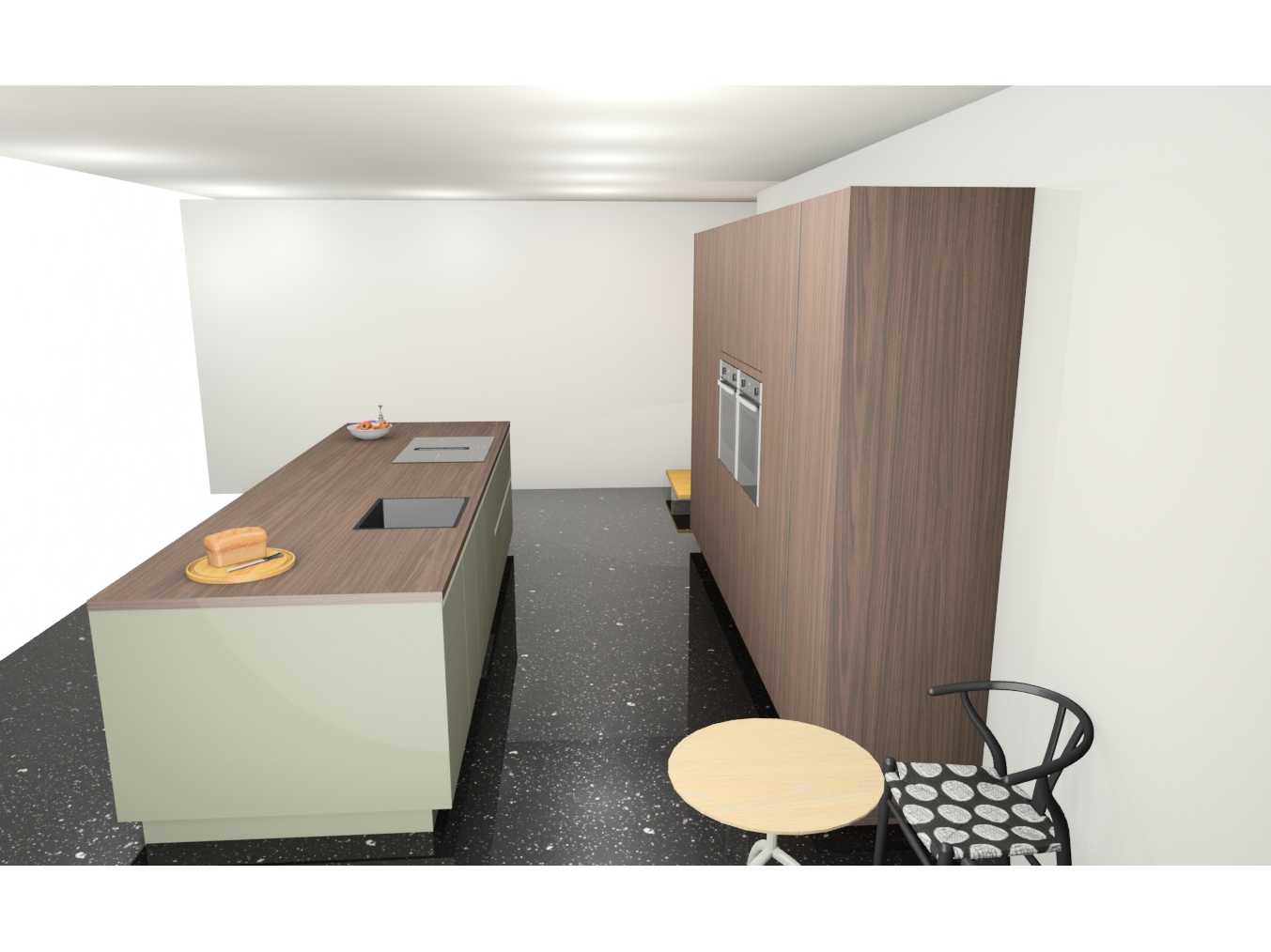 Nobilia Structura noten Milano Olijf lak Eiland - Nobilia Keukens keukens | afbeelding 9 van 29