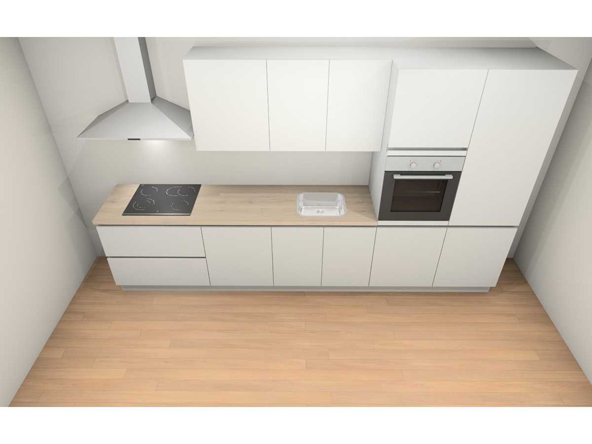 Nobilia Touch Alpin mat wit recht keuken - Nobilia Keukens keukens | afbeelding 4 van 19