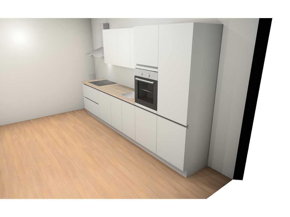 Nobilia Touch Alpin mat wit recht keuken - Nobilia Keukens keukens | afbeelding 5 van 19
