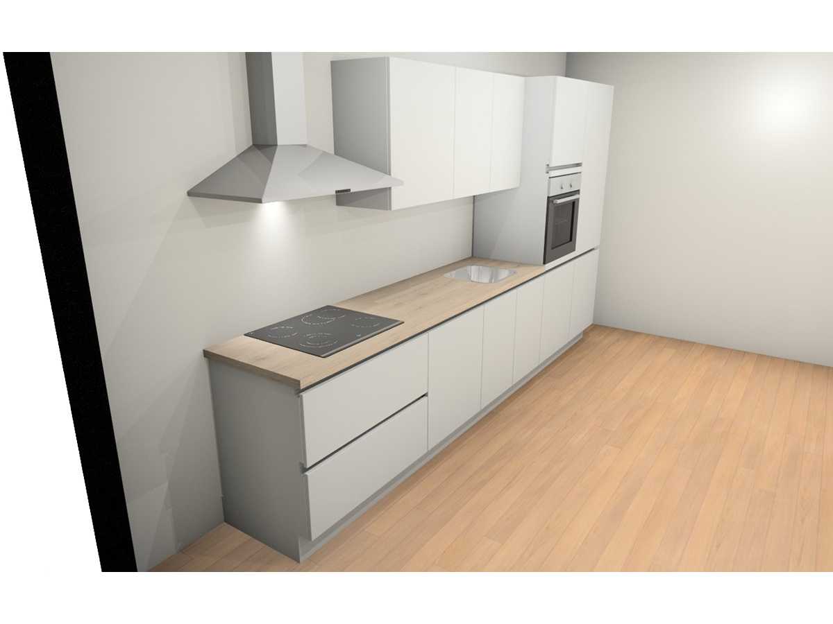 Nobilia Touch Alpin mat wit recht keuken - Nobilia Keukens keukens | afbeelding 6 van 19