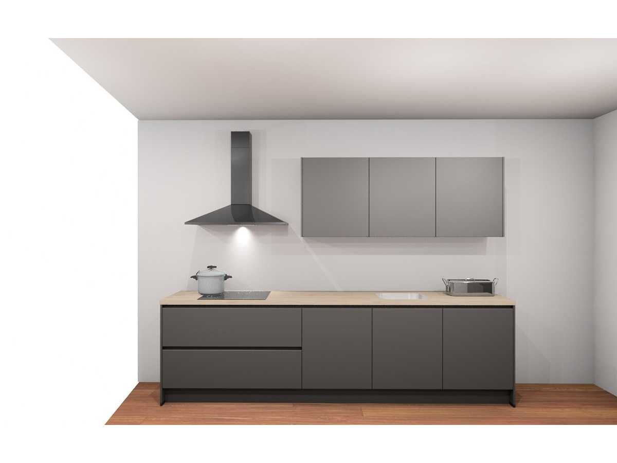 Nobilia Touch Schiefergrijs mat parallel keuken - Nobilia Keukens keukens | afbeelding 4 van 21
