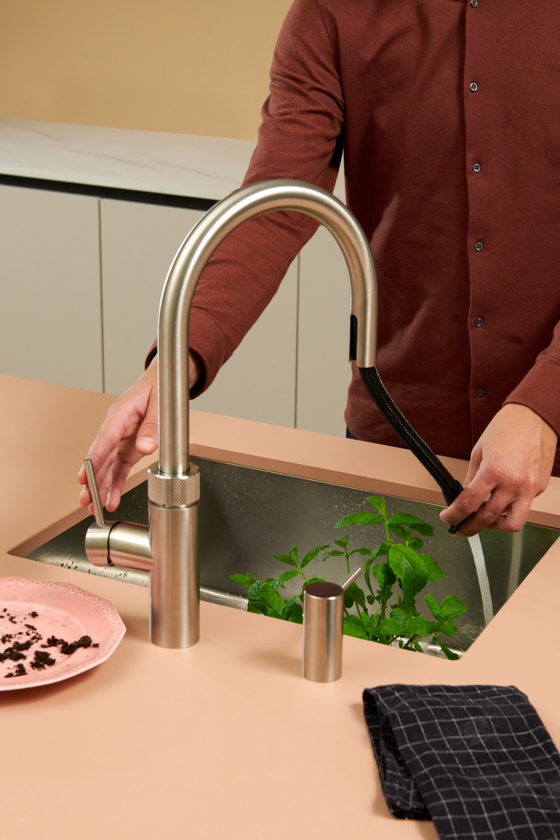 Quooker PRO3 + Flex Round RVS Kokendwaterkraan - Quooker kranen | afbeelding 4 van 7
