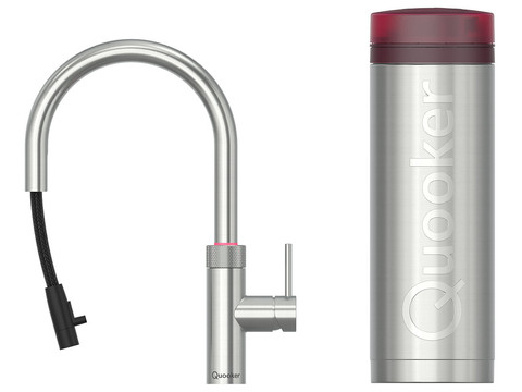 Quooker PRO3 + Flex Round RVS Kokendwaterkraan - Quooker kranen | afbeelding 6 van 7