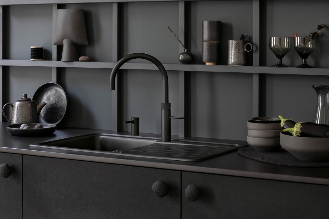 Quooker PRO3 + Fusion Round Zwart Kokendwaterkraan - Quooker kranen | afbeelding 4 van 7
