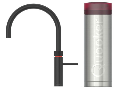Quooker PRO3 + Fusion Round Zwart Kokendwaterkraan - Quooker kranen | afbeelding 6 van 7