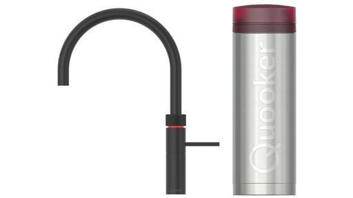 Quooker PRO3 + Fusion Round Zwart Kokendwaterkraan - Quooker kranen | afbeelding 7 van 7