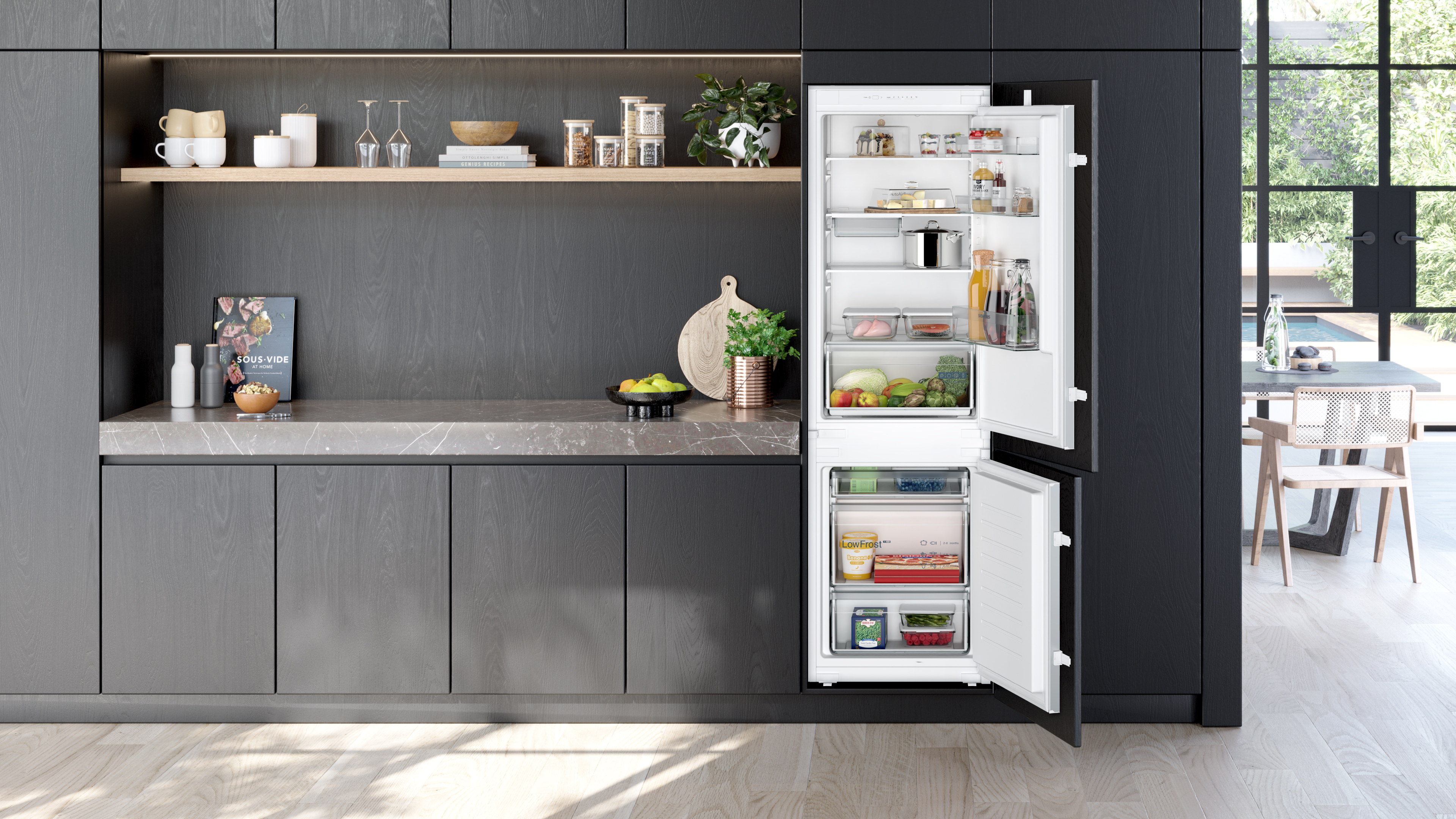 Siemens KI86V5SE0 Inbouw Koel-Vriescombinatie — Siemens uit voorraad
