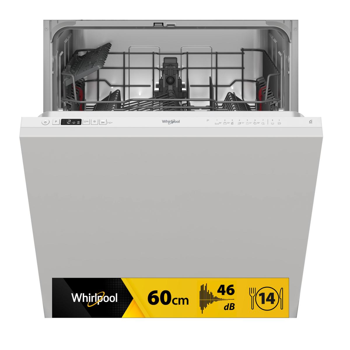 Whirlpool W2I HKD526 A Vaatwasser Inbouw 60 cm - Whirlpool apparatuur uit voorraad leverbaar